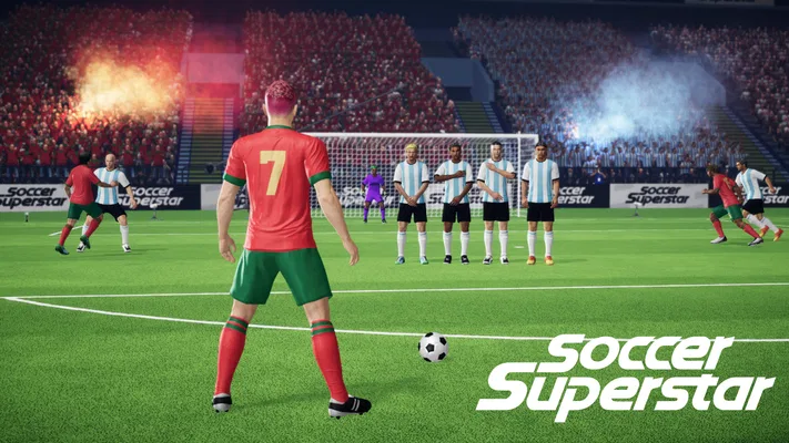 Capture d’écran 1 de Soccer Superstar - Football