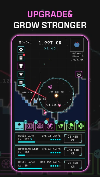 Auto Drill: Galaxy screenshot 4