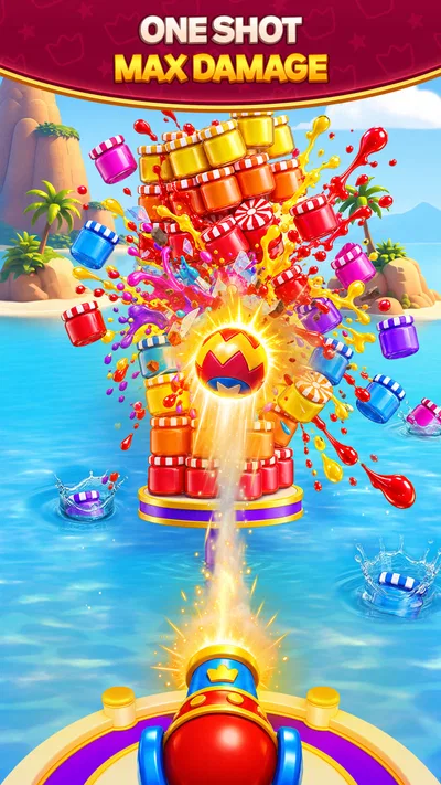 Royal Smash! - Physics Puzzle screenshot 7