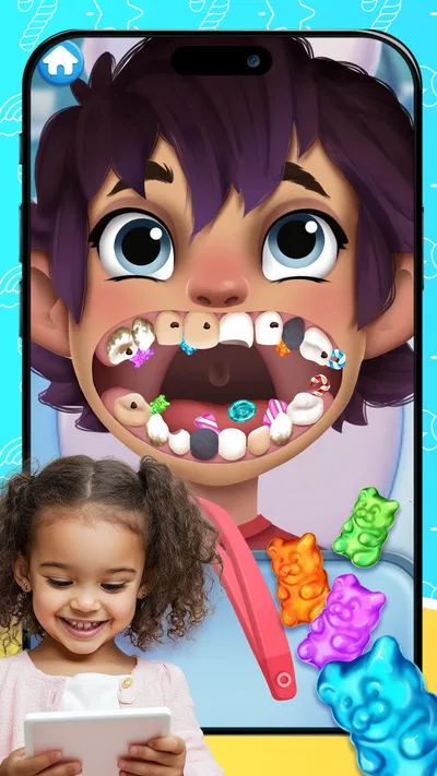 Capture d’écran 1 de Jeux de dentiste pour enfants