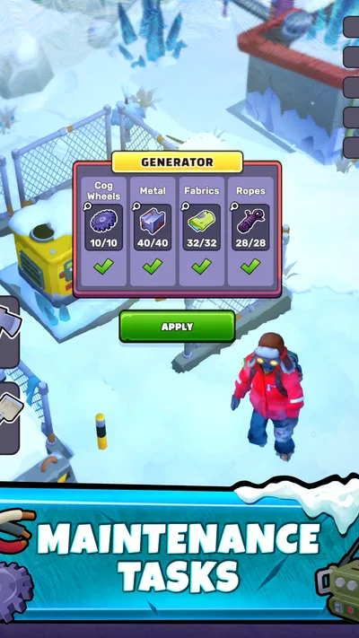 Screenshot 4 von Frost World – Überlebensspiel