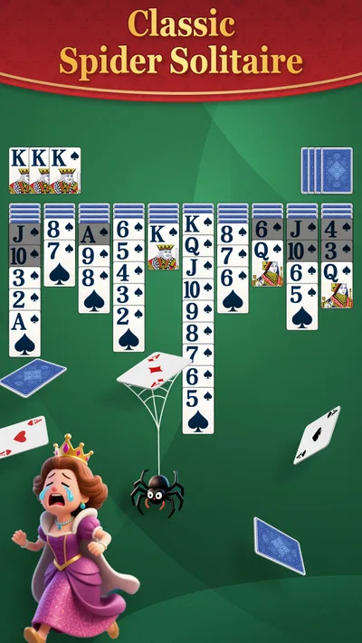 Capture d’écran 2 de Rétro Spider Solitaire