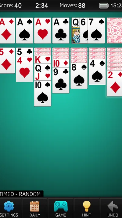 Solitaire screenshot 3