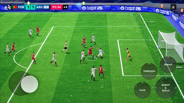 Screenshot 1 von Football League 2026